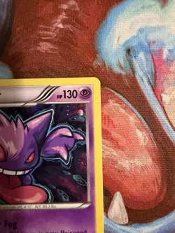 GENGAR 60/162 HOLO RARE BREAKTHROUGH POKEMON LP + - Image 3