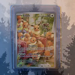 Pokemon TCG Eevee 188/167 Sv06 Twilight Masquerade Illustration Rare Holo - Image 1
