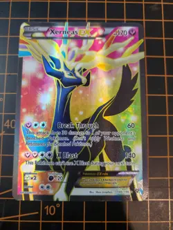 Xerneas EX 146/146 Ultra Rare Full Art Pokemon TCG Excellent With Hard Case - Image 2