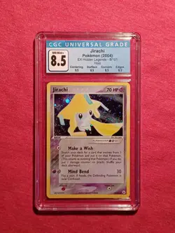 Pokemon 2004 EX Hidden Legends: Jirachi 8/101 Holo Rare - CGC 8.5 PSA - Image 1