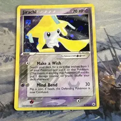 Pokemon Jirachi 8/101 EX Hidden Legends Rare Reverse Holo 2004 Psychic 2004 Card - Image 2