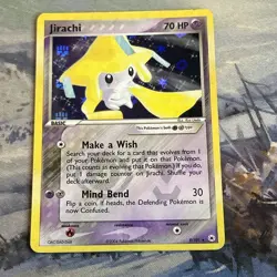 Pokemon Jirachi 8/101 EX Hidden Legends Rare Reverse Holo 2004 Psychic 2004 Card - Image 3