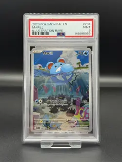 Marill 204/193 PSA 9 Paldea Evolved Pokemon Card - Image 1