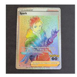 Pokemon Spark Secret Rare Full Art Trainer Holo 085/078 Pokemon GO TCG - Image 1