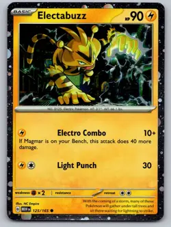Electabuzz 125/165 Holo Promo Miscellaneous Cards & Products Pokemon Holo NM - Image 1