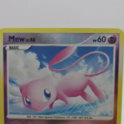 Pokemon Mew Secret Wonders 15/132 Rare Reverse Holo Card 2007 English - Image 5