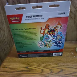 Pokemon TCG First Partner Illustration Collection Series 1 Promo Booster Box - Image 2