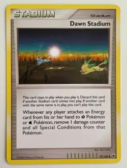 Dawn Stadium 79/100 Pokemon TCG Majestic Dawn Uncommon MP - Image 1