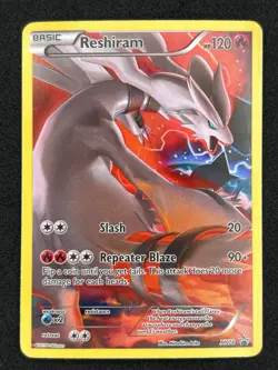 Pokemon TCG Reshiram XY74 Full Art Promo Holo Basic XY - Image 1