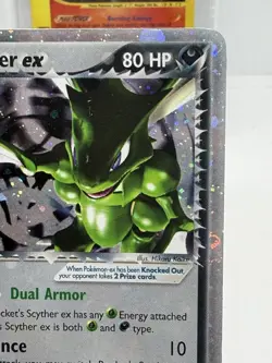 2004 POKEMON ROCKET’S SCYTHER EX TEAM ROCKET RETURNS #102 LP/MP BIG SWIRL🌀 - Image 5