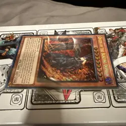 MP25-EN147 Queen of the Blazing Domain Prismatic Secret Rare 1st Edition YuGiOh - Image 3