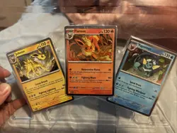 Pokemon Prismatic Evolutions Poster Collections Promos Eeveelutions Set Of 3 - Image 1