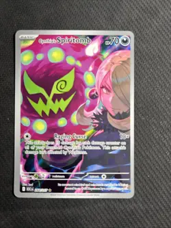 Cynthia’s Spiritomb 244/217 Illustration Rare Ascended Heroes Pokemon TCG Cards - Image 1