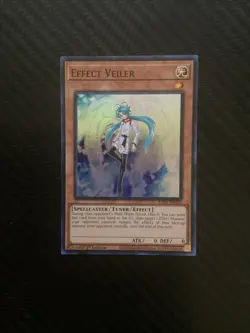 Yugioh Effect Veiler RA01-EN003 Super Rare 1st Edition NM - Image 1