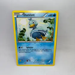Ducklett 29/101 Common Plasma Blast Pokemon Lightly Played - Image 1