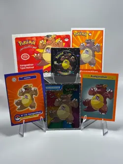 Pokemon Kangaskhan Set of 6 - Kangaskhan #115 Peru/NON-TCG Cards & Stickers - Image 1