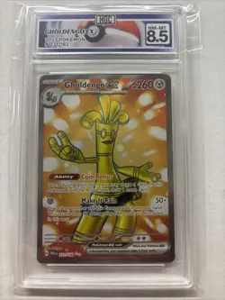 2023 Pokemon Gholdengo Ex #231 HGC 8.5 (sb1) - Image 1