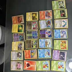 Vintage Pokemon Cards 25 card Lot Estate Bulk - Image 1