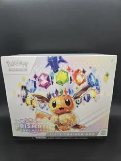 Pokemon S&V Prismatic Evolutions Elite Trainer Box ETB New/Factory Sealed - Image 1