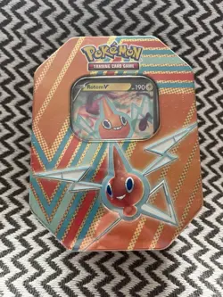 Pokemon Hidden Potential Tin – Rotom V x1 Tin (1 Foil Card & 4 Booster Packs) ✅ - Image 1