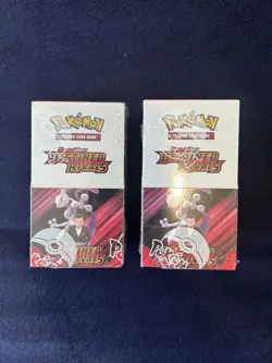 Pokemon Destined Rivals Half Booster Box Set X2 Brand New And Sealed (36 Packs) - Image 1