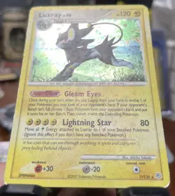 Luxray 7/130 Diamond & Pearl HOLO Rare Pokemon HP 🔥 - Image 3