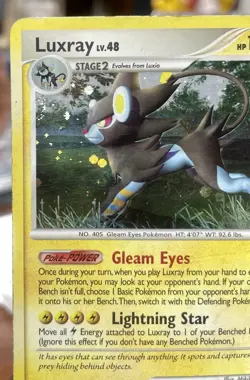 Luxray 7/130 Diamond & Pearl HOLO Rare Pokemon HP 🔥 - Image 5