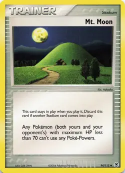POKEMON Mt. Moon #94/112 Normal FireRed & LeafGreen NM - Image 1