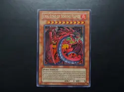 Yugioh - Uria, Lord of Searing Flames SOI-EN001 Ultra Rare 1st Edition - Image 1