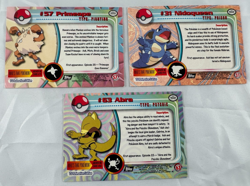 Pokemon Topps Trading Cards 1999 Lot / Primeape / Nidoqueen / Abra (L7) - Image 2