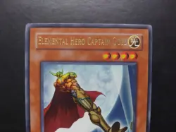 Yugioh - Elemental Hero Captain Gold FOTB-EN014 Ultra Rare 1st Edition - Image 2