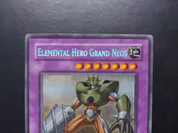 Yugioh - Elemental Hero Grand Neos CT04-EN001 Secret Rare Promo - Image 2