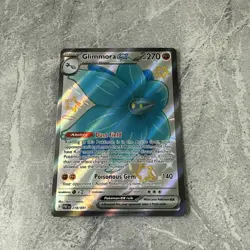 Pokemon Glimmora EX TCG Scarlet & Violet Paldean Fates Card 218/091 - Image 2