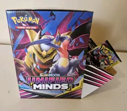 Pokemon Sun & Moon Unified Minds Gravity Box Mini Packs SEALED) 3 card Booster - Image 2