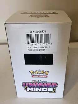 Pokemon Sun & Moon Unified Minds Gravity Box Mini Packs SEALED) 3 card Booster - Image 4