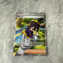 Pokemon TCG Kieran Full Art Trainer Rare Card Twilight Masquerade 206/167 - Image 3