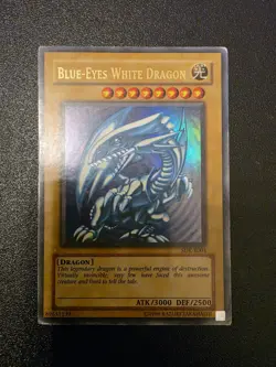 Yu-Gi-Oh! TCG Blue-Eyes White Dragon SDK-001/E001 Ultra Rare Unlimited - Image 1