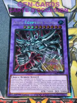 CARTE Yu Gi Oh DIEU EGYPTIEN SLIME RA01-FR029 COLLECTOR RARE 1ere edition - Image 1