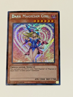 Yu-Gi-Oh! Dark Magician Girl MVP1-ENS56 Secret Rare 1st Edition, Near Mint, EN - Image 1