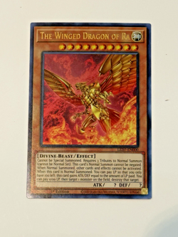 Yu-Gi-Oh! The Winged Dragon of Ra LED7-EN000 Ultra Rare 1st Edition NM English - Image 1
