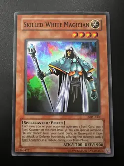 Skilled White Magician MFC-064 Super Rare Unlimited Lightly Played Yugioh - Image 1