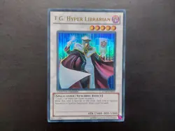 Yugioh - T.G. Hyper Librarian JUMP-EN051 Ultra Rare Promo - Image 1
