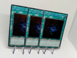 Allure of Darkness SGX3-ENI30 Playset x3 Secret Rare 1st Edition NM YuGiOh - Image 2