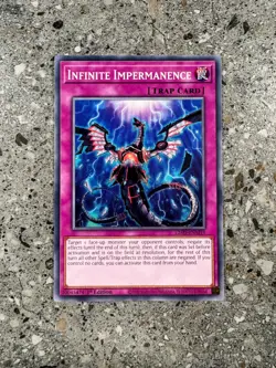 Yugioh TCG Infinite Impermanence L26D-ENM19 1st Edition NM-M Combined Ship - Image 1