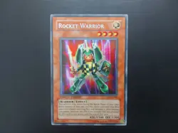 Yugioh - Rocket Warrior CT2-EN005 Secret Rare Promo - Image 1
