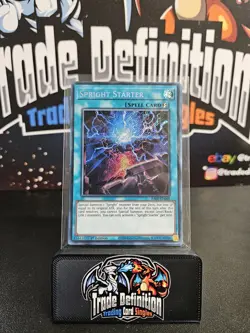 RA05-EN068 Spright Starter Secret Rare 1st Ed YuGiOh - Image 1
