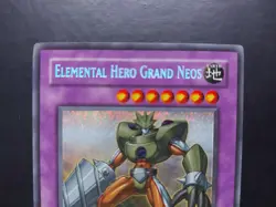 Yugioh - Elemental Hero Grand Neos CT04-EN001 Secret Rare Promo - Image 2