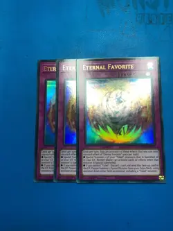 YUGIOH 3x Ultra Rare Eternal Favorite MP25-EN172 1st Edition - Image 1