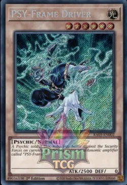 1st ed Psy-Frame Driver secret rare RA05-EN002 Yugioh - Image 1
