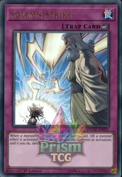 1st ed Solemn Strike ultra rare DUDE-EN055 Yugioh - Image 1
